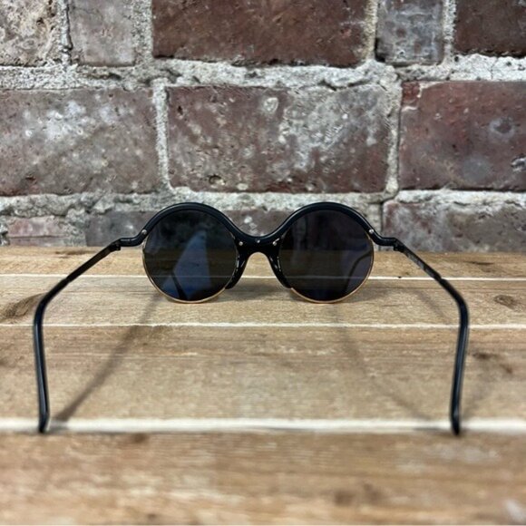 Gianfranco Ferre Vintage Black & Gold Sunglasses EUC main image 10